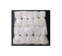 Yuktha Eternals Pack Of 1000 Pieces Long Cotton Wicks | Diya Batti For Pooja | Colour - White | Length-9cm.