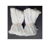 Yuktha Eternals Pack Of 200 Pieces Long Cotton Wicks | Diya Batti For Pooja | Colour - White.