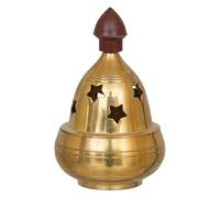 Yuktha Eternals Table Diya (Size 3) Brass Diya Oil Puja Lamp - Decorative Round for Home Office Gifts Pooja Articles-Diwali Gift Wedding Gift Decor.