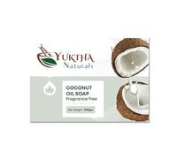Yuktha Naturals Coconut Oil Soap - Fragrance Free 100g - For all skin types