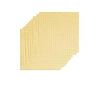 Yuktha Swedish Dish cloth - Eco Friendly Reusable Dish Cloths, Absorbent Cellulose Sponge Cloth for Cleaning Kitchen - 10 Pack (Yellow)