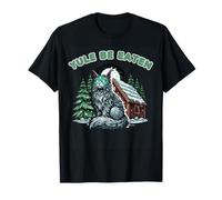 Yule Be Eaten Yule Christmas Cat Jolakotturinn Icelandic T-Shirt