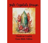 Yule Candles Design: Christmas Counted Cross Stitch Pattern