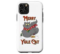 Yule Cat Icelandic Folklore Christmas Holiday Jolakotturinn Case for iPhone 11 Pro