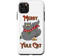 Yule Cat Icelandic Folklore Christmas Holiday Jolakotturinn Case for iPhone 11 Pro Max