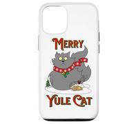 Yule Cat Icelandic Folklore Christmas Holiday Jolakotturinn Case for iPhone 12/12 Pro