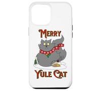Yule Cat Icelandic Folklore Christmas Holiday Jolakotturinn Case for iPhone 12 Pro Max