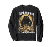 Yule Cat Jólakötturinn Icelandic Christmas cat Sweatshirt