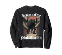 Yule Cat Jólakötturinn Icelandic Christmas cat Sweatshirt