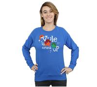 Yule Crack Up Sweatshirt National Lampoon's Christmas Vacation Blue L