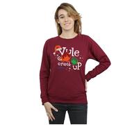 Yule Crack Up Sweatshirt National Lampoon's Christmas Vacation Burgundy XXL