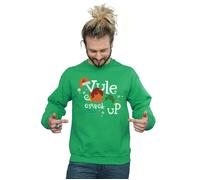 Yule Crack Up Sweatshirt National Lampoon's Christmas Vacation Green XL