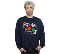 Yule Crack Up Sweatshirt National Lampoon's Christmas Vacation Navy XXL