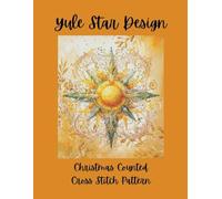 Yule Star Design: Christmas Counted Cross Stitch Pattern