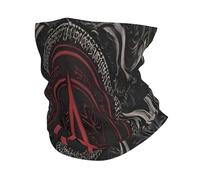 Yule Wicca Pentagram Star Garden Unisex Neck Warmer Multifunctional Neck Gaiter Windproof Bandana For Summer Outdoor Walking Hiking