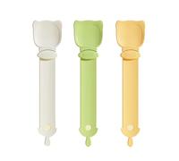 YULEESIYIP Cat Strip Squeeze Spoon Hygienic Feeding Labor Saving Sliding Cat Strip Feeder with Hanging Hole for Dog Cat Wet Food