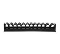 YULEESIYIP PLASTIC HORIZONTAL WALL MOUNTED WHIP HOLDER RACK FOR HORSE WHIP STORAGE SUITABLE FOR TACK ROOM