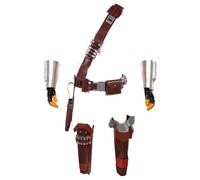 Yulefly Bounty Hunter Cosplay Costume Accessories Samurai Cosplay Men's Weapons Costume Set Halloween Carnival M