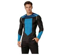 Yulefly Invincible Costume Anime Cosplay Men's Long Sleeve Top Thragg Costume Mark Grayson T-Shirt Halloween Carnival L