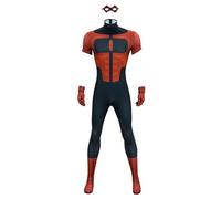Yulefly Invincible Costume Invincible Oliver Cosplay Costume Cosplay Men Jumpsuit Gloves Set Halloween Carnival S