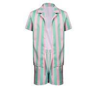 Yulefly Ken Cosplay Adult Men Beach Shirt Swim Trunk Suits Doll Boyfriends Costume Outfits Halloween Carnival XL