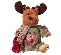 Yuletide Snack Keeper - Christmas Candy Holder for Celebration Fun | Reusable Holiday Pouch with Cheerful Characters, Zippered Gift Bag for Events, Gatherings and Stocking Fillers 27x17cm