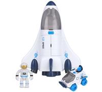 YULEYU Spaceship Toy Set for Boys Girls, Space Shuttle Toys, 3Pcs
