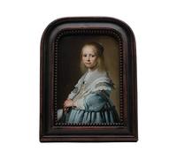 YULINK 5x7 Vintage Picture Frame, Antique Ornate Rustic Brown Photo Frame, for Tabletop and Wall Display, Decorative Retro Home Decor, Old Fashioned Photo Gallery Art