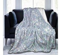YuLiZP Throws For Sofa Bed Blanket,Fluffy Blanket All Season Light And Soft Comfortable Home Decoration Blanket Bed Sofa Chair Sofa Suitable For Adults And Children Sparkly Sequin 80x60 inch