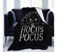 YuLiZP Throws For Sofa Bed Blanket Hocus Pocus Fleece Blanket Soft And Fluffy Sofa Bed Plush Blanket Chair Microfiber Flannel Blanket Lightweight Warm Comfortable And Durable-50X40 Inch