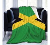 YuLiZP Throws For Sofa Bed Blanket Jamaican Flag 1 Throw Bedroom/Sofa/Living Room Couch Warm Travel Super Fluffy Solid Bed Bed Blanket For Kids Adults All Season-60X50 Inch