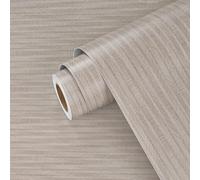 Yullpaper Self Adhesive Brown Grasscloth Wallpaper 40cm X 800cm Sticky Back Plastic Vintage Bedroom Wallpaper Lining Paper Furniture Wrap Shabby Chic Wall Paper Roll Living Room Vinyl Cabinet Cover