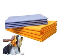 Yulokdwi 8Pcs Absorbent Cleaning Cloth Multi-Purpose Non-Woven Cleaning Towels, Extremely Absorbent Cleaning Cloths, Multi-purpose Cleaning Shammy Chamois Towel Cloth,Washable Reusable Cloths
