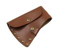 Yulokdwi Axe Head Cover - Handmade Portable PU Leather Axe Holster Cover,Holster and Cover, Multifunctional Hatchet Cover and Sheath with Metal Snaps, Axe Protective Supplies