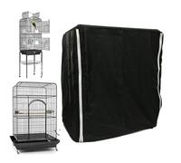 Yulokdwi Bird Cage Covers for Night | Large Breathable Shading Sleep Night Blackout Cover,Pet Bird Parrot Cage Guard | for Canary Parakeet Budgies Finches