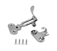 Yulokdwi Boat Hatch Latches,Marine Cabin Hatch Lock | Stainless Electrical Box Safety Hardware for Yacht Trailer Gate RV Hood Deck Lid Cabinet Compartment Panel