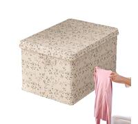 Yulokdwi Closet Organizers and Storage - Large Capacity Foldable Aesthetic,Wardrobe Organizer Storage Basket,for Home Apartment Dorm Shelf Cabinet Coat Bedding Towel Toys Book Snack