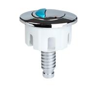 Yulokdwi Flushing Toilet Button - Round Toilet Flushing Button Double Push Button,Wire Control Bathroom Accessories Rustproof Toilet Button for Toilet