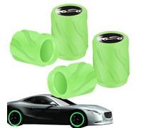 Yulokdwi Glowing Tire Valve Stem Caps For Car,Air Cap Auto Covers | 4 Automotive Decor, GlowingValve Stem Caps For Car/SUV/cycle/Trucks/Motorcycles,Cool Car