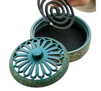 Yulokdwi Incense Holder - Fly Repeller Stand,Ceramic Coil Cone Seat Control Decor Zen for Camping Spa Meditation Outdoors Yoga Kitchen Living Room