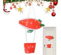 Yulokdwi Inflatable Christmas Ornaments Outdoor, Decorative Pendant for Christmas, Spaceship Shape Hangable Decor for Door Window Front Yard Garden Wall Tree Mantel Winter Festival