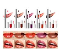 Yulokdwi Lip Gloss Set - Tinted Lipstick - Long-Lasting Smudge Proof Lipstick, Makeup Set for Women Girls Everyday Wear Travel Commuting Dating Wedding