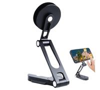 Yulokdwi Magnetic Phone Mount,Foldable Automobile Cradles Navigation Bracket - 360 Degree Rotation Desk Cell Phone Holder - for Women Men Home Work Study Video Calls Meetings Media Viewing Reading