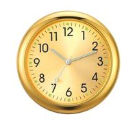 Yulokdwi Mini Quartz Clock For Car | Luminous Car Dashboard Watch - Quartz Automotive Replacement Clocks, Small Analog Clock, Sticky For Vehicle Automotive, Boat Bike