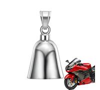 Yulokdwi Motorcycle Bell, Angel Motorcycle Biker Bell, Good Luck Biker Bells & Motorcycle Accessories,Mens Keyring, Biker For Men, Portable Biker Bells, For Fathers Day,