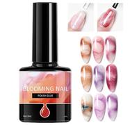 Yulokdwi Nail Blooming Gel - Watercolor Nail Polish - 7.3ML Gradient Liquid Quick Transparent for Manicurist Daily Wedding Men Salon Women Youth Stage Performance Travel Party