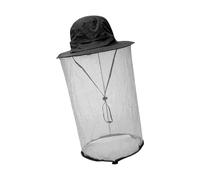 Yulokdwi Net Hat - Sun Safari Bucket Hats with Head Netting | Breathable Neck Cover Sun Protection Mesh Headwear with Drawstring for Outdoor Climbing Camping Picnic Walking Black