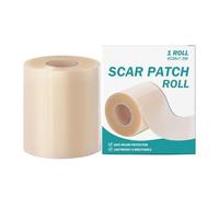 Yulokdwi Scar Sheets for Face | Silicone Sheets Skin Scar Tape | Cut-to-Fit Breathable Skin Care Patches for Facial Neck Arms Hands Body Women Men Teens Adults