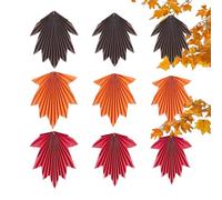 Yulokdwi Thanksgiving Party Decorations | Maple Leaves Paper Fans Ceiling Ornaments | Hangable Decoration for Thanksgiving Autumn Wedding Baby Shower Wall Ceiling Party