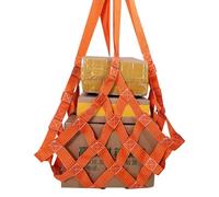 Yulokdwi Truck Bed Cargo Net,39x39in Load Netting Tear-resistant | 3.9in Mesh Flat Lifting Net Load Capacity 661Lbs,for Organization Carrying RV SUV Truck Bed Stuff Grocery Bike Trailer Ceiling